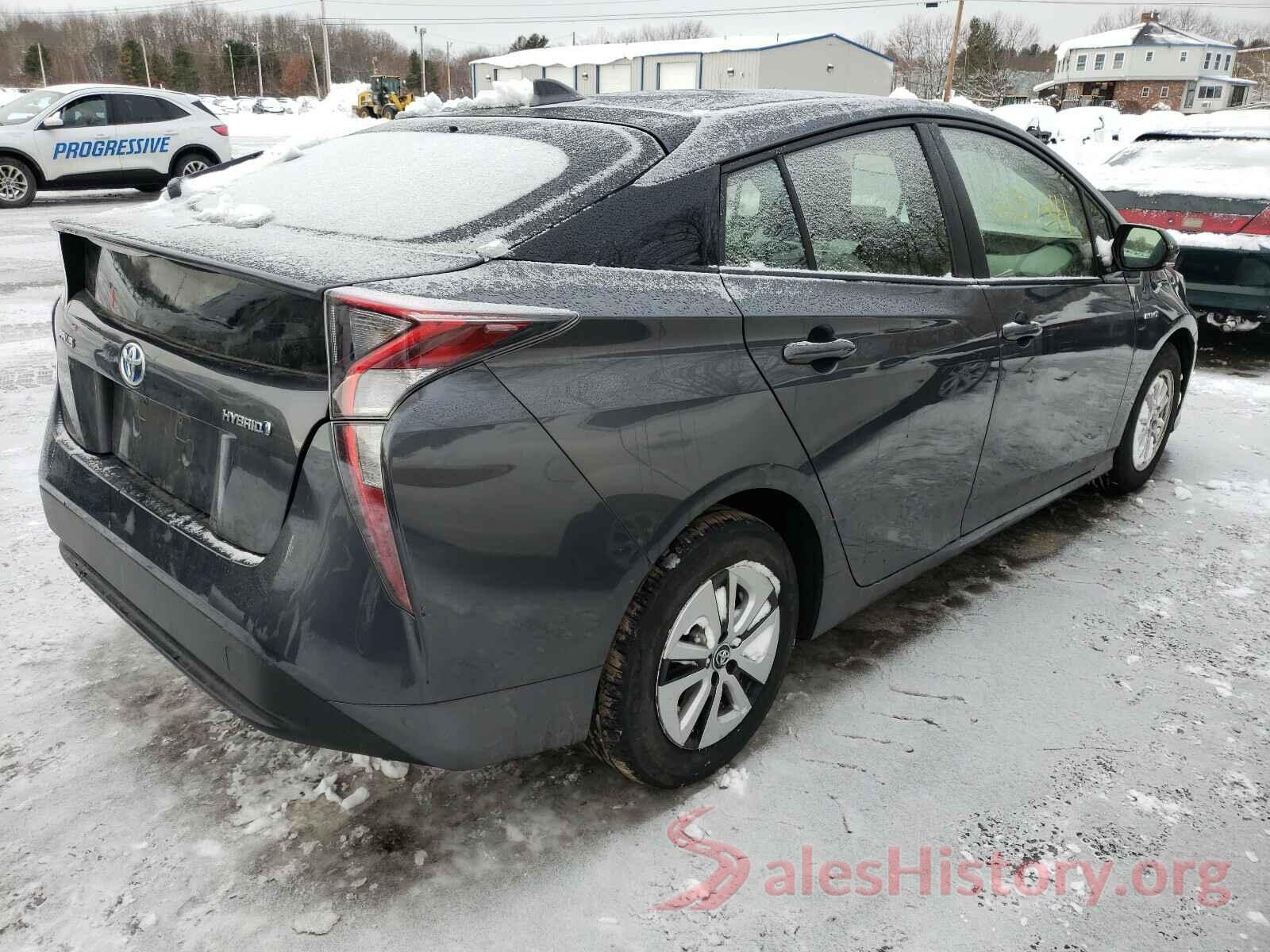 JTDKARFU6G3003434 2016 TOYOTA PRIUS