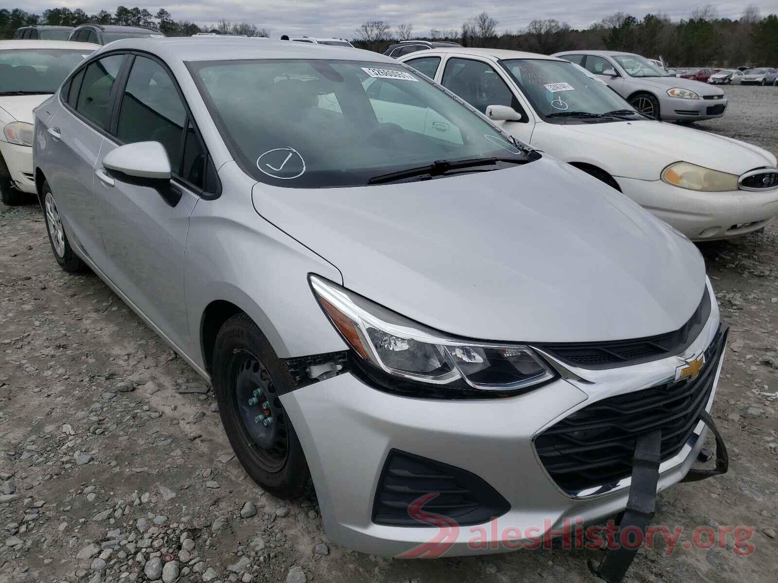 1G1BJ5SM2K7101336 2019 CHEVROLET CRUZE