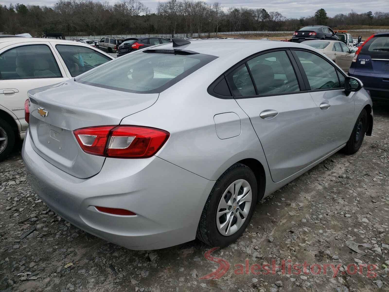 1G1BJ5SM2K7101336 2019 CHEVROLET CRUZE