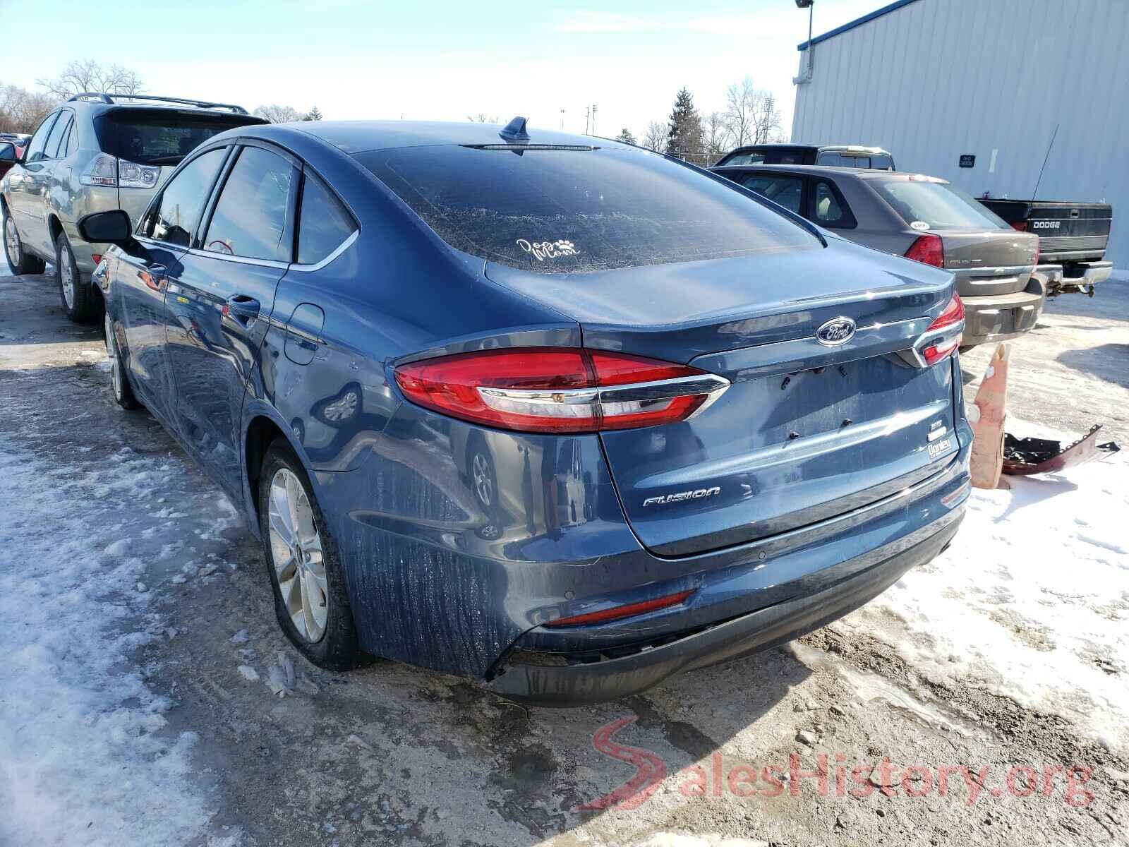 3FA6P0HD2KR112854 2019 FORD FUSION