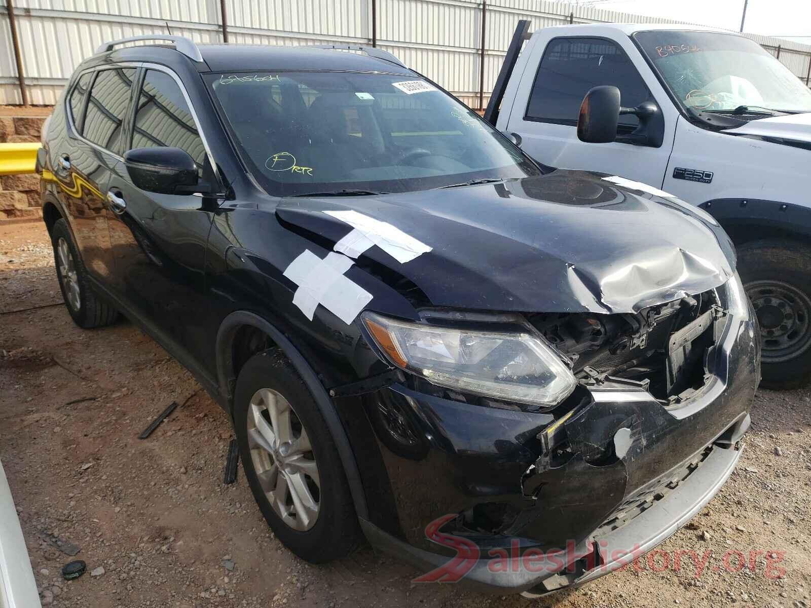 KNMAT2MV3GP675064 2016 NISSAN ROGUE