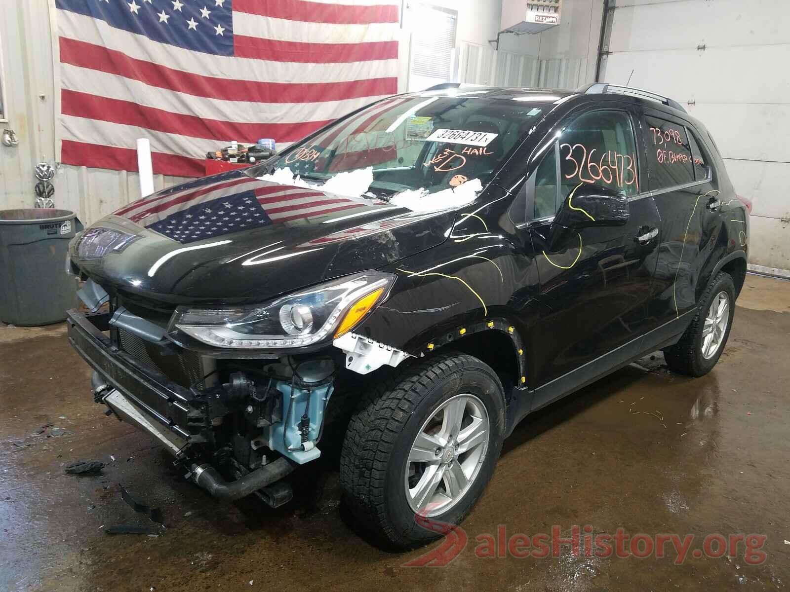 KL7CJPSB6KB899498 2019 CHEVROLET TRAX