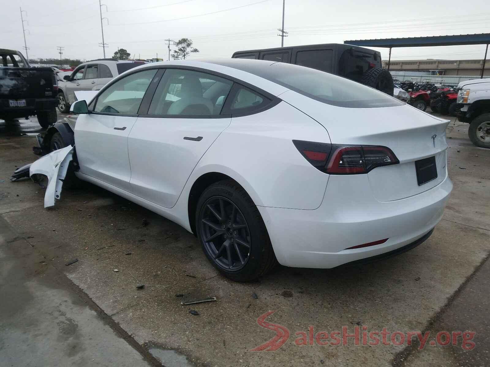 5YJ3E1EB8MF858595 2021 TESLA MODEL 3