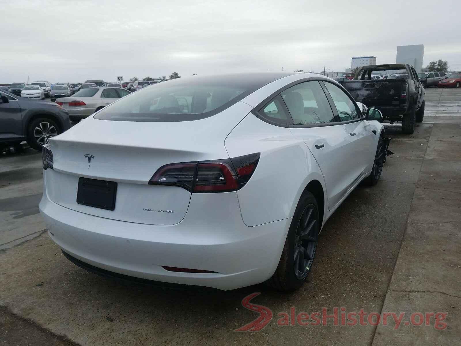 5YJ3E1EB8MF858595 2021 TESLA MODEL 3