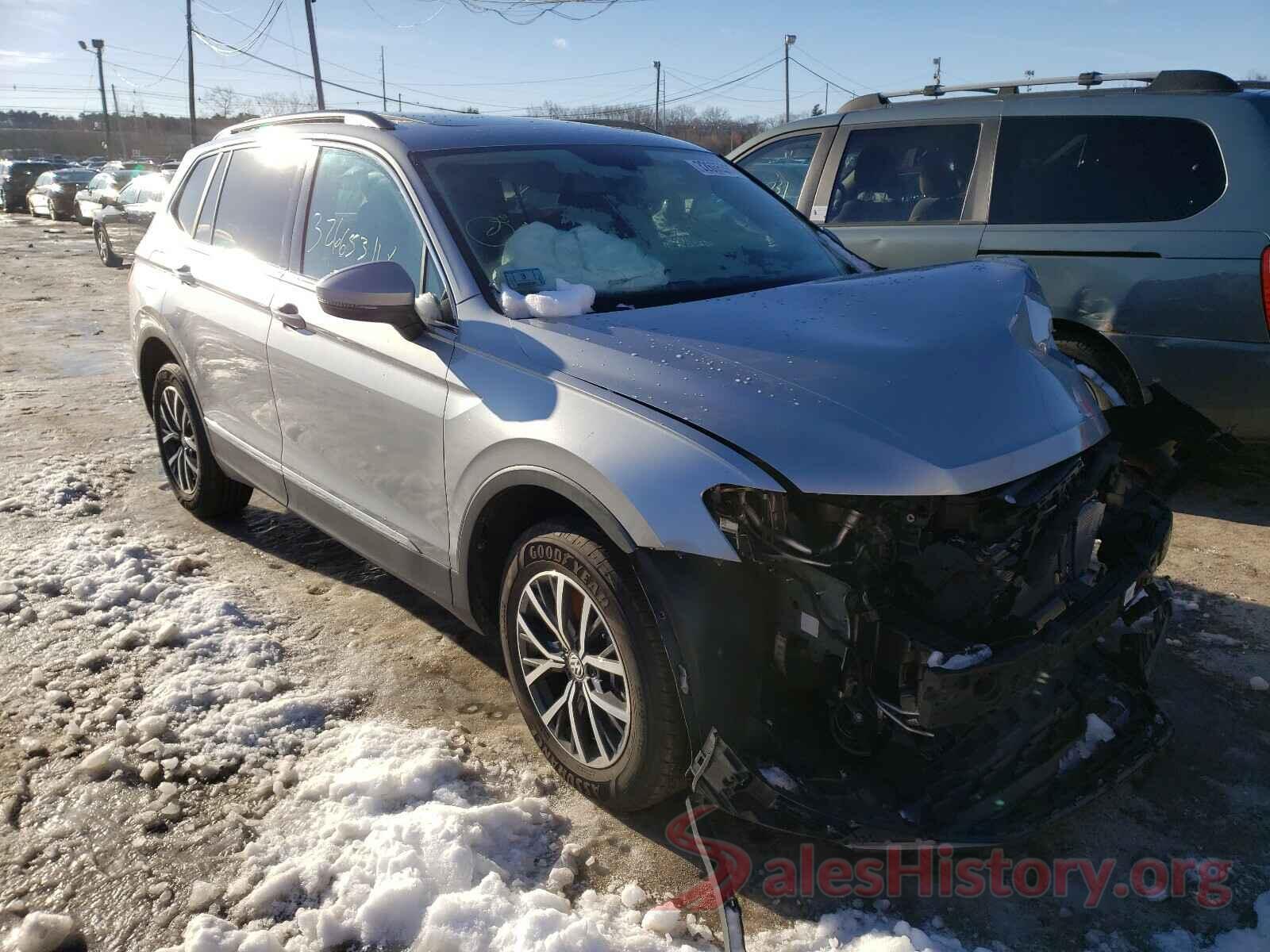 3VV2B7AXXLM040421 2020 VOLKSWAGEN TIGUAN