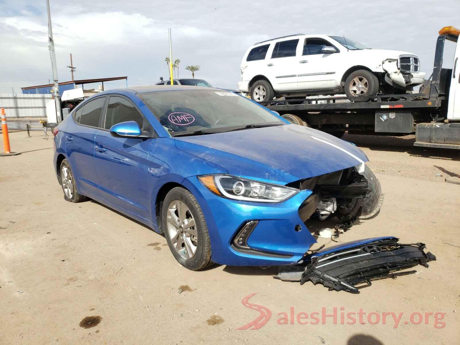 KMHD84LF8HU274421 2017 HYUNDAI ELANTRA