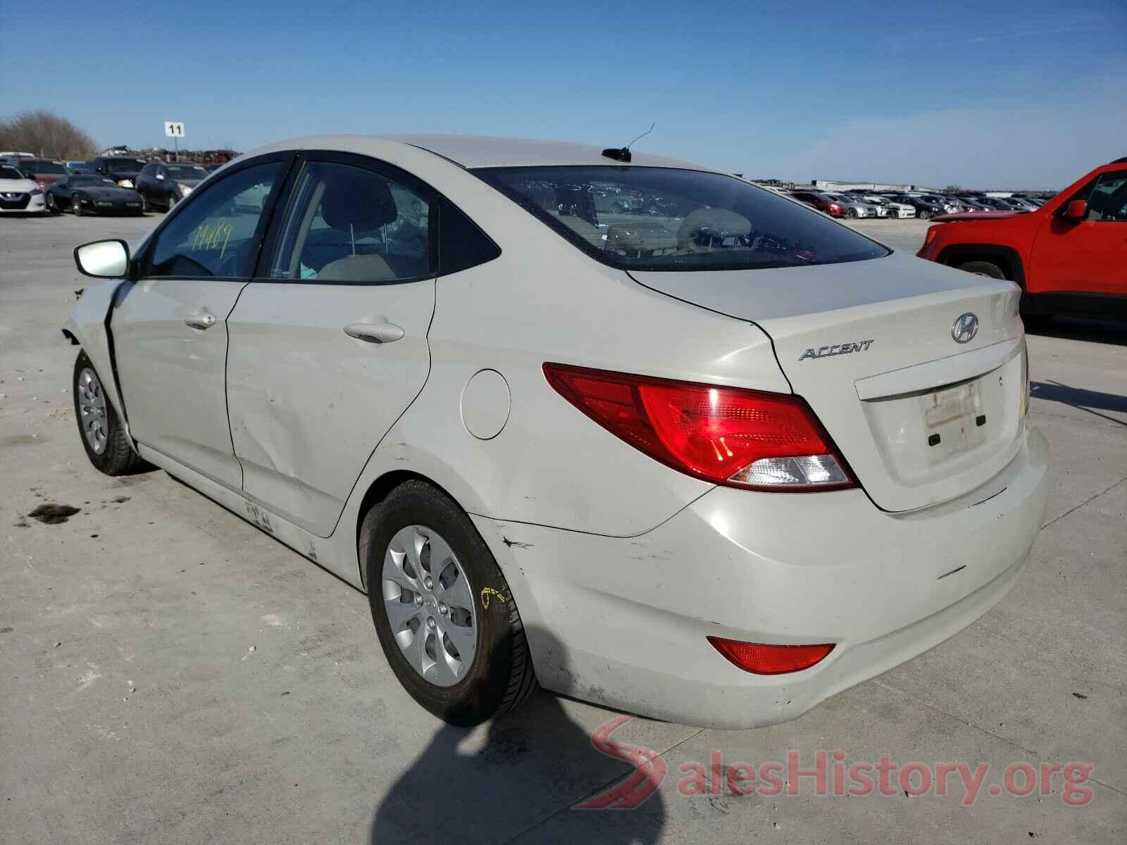 KMHCT4AE0HU191196 2017 HYUNDAI ACCENT