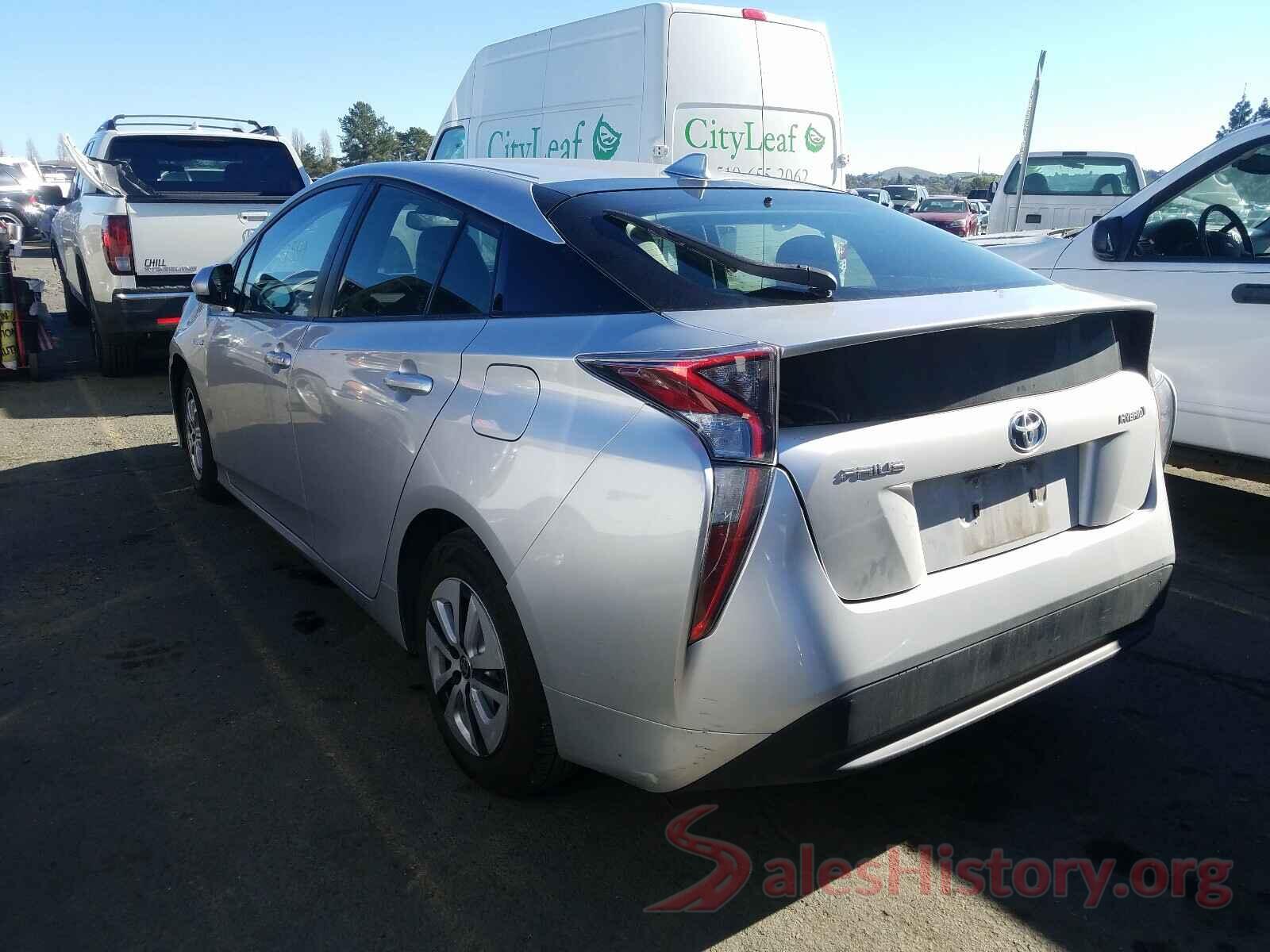 JTDKARFU9H3032475 2017 TOYOTA PRIUS