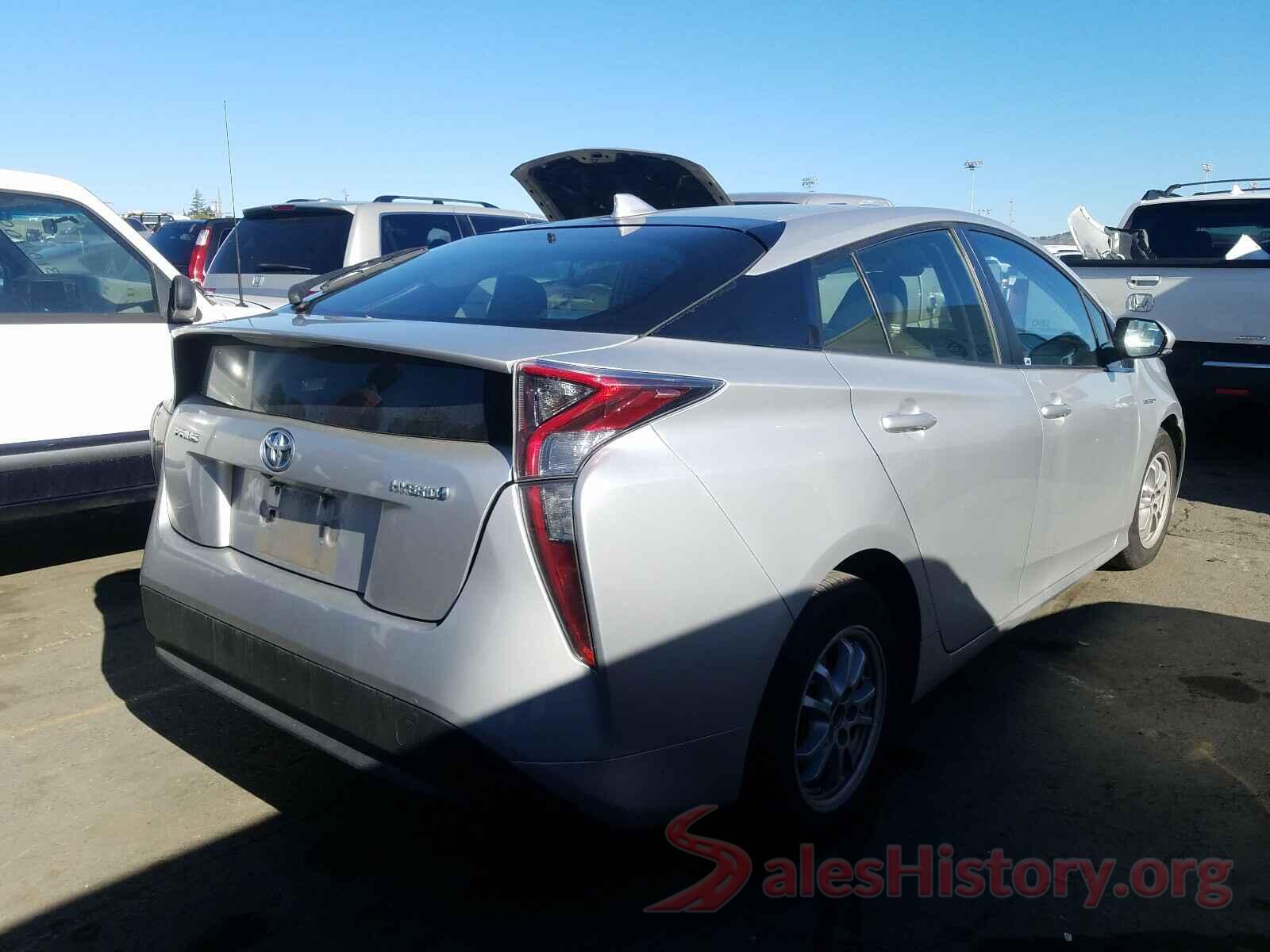 JTDKARFU9H3032475 2017 TOYOTA PRIUS