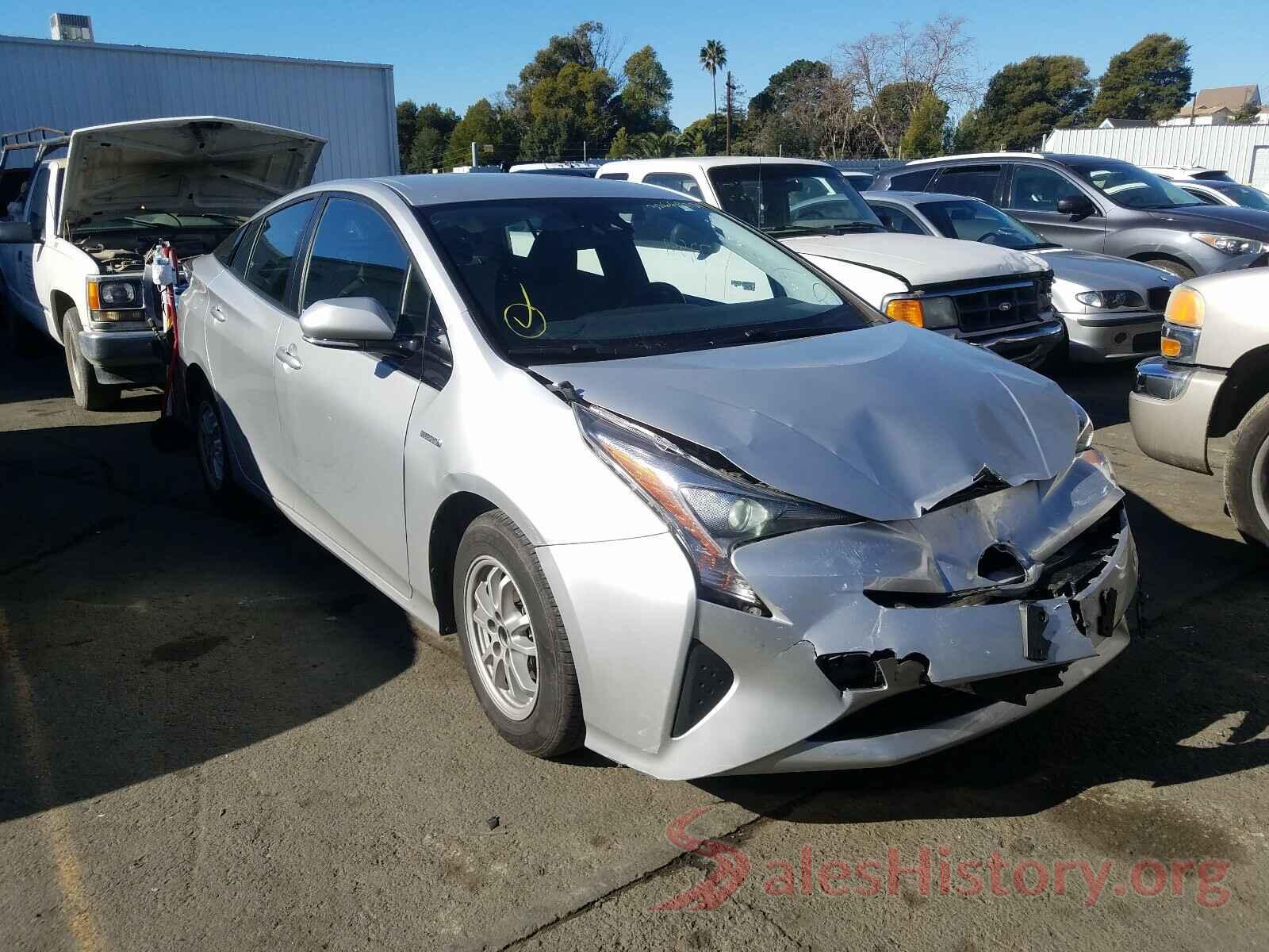 JTDKARFU9H3032475 2017 TOYOTA PRIUS