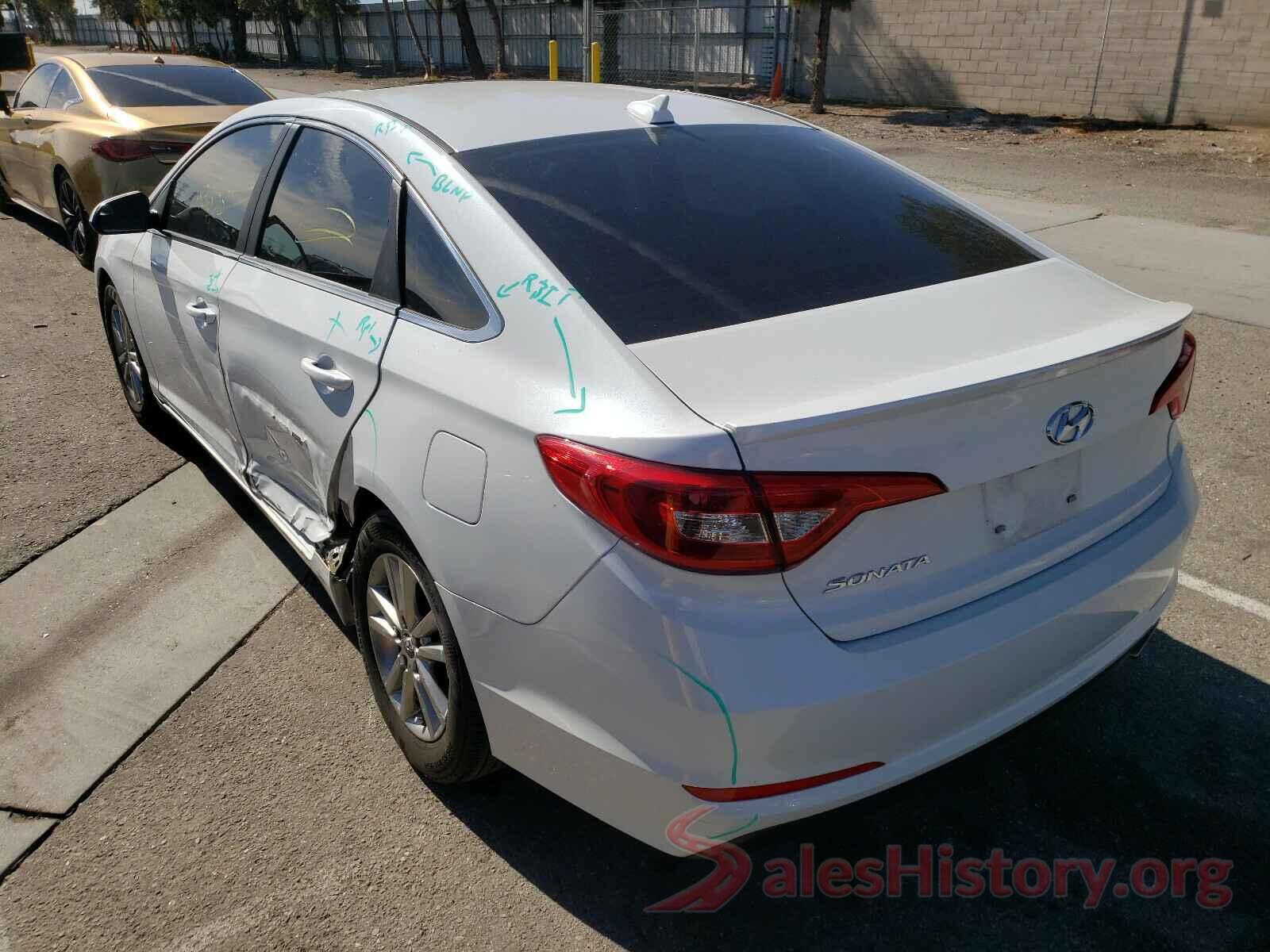 5NPE24AF1HH593196 2017 HYUNDAI SONATA