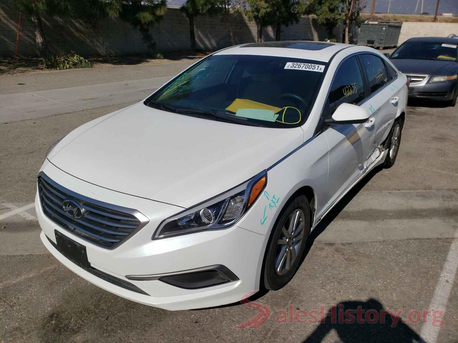 5NPE24AF1HH593196 2017 HYUNDAI SONATA