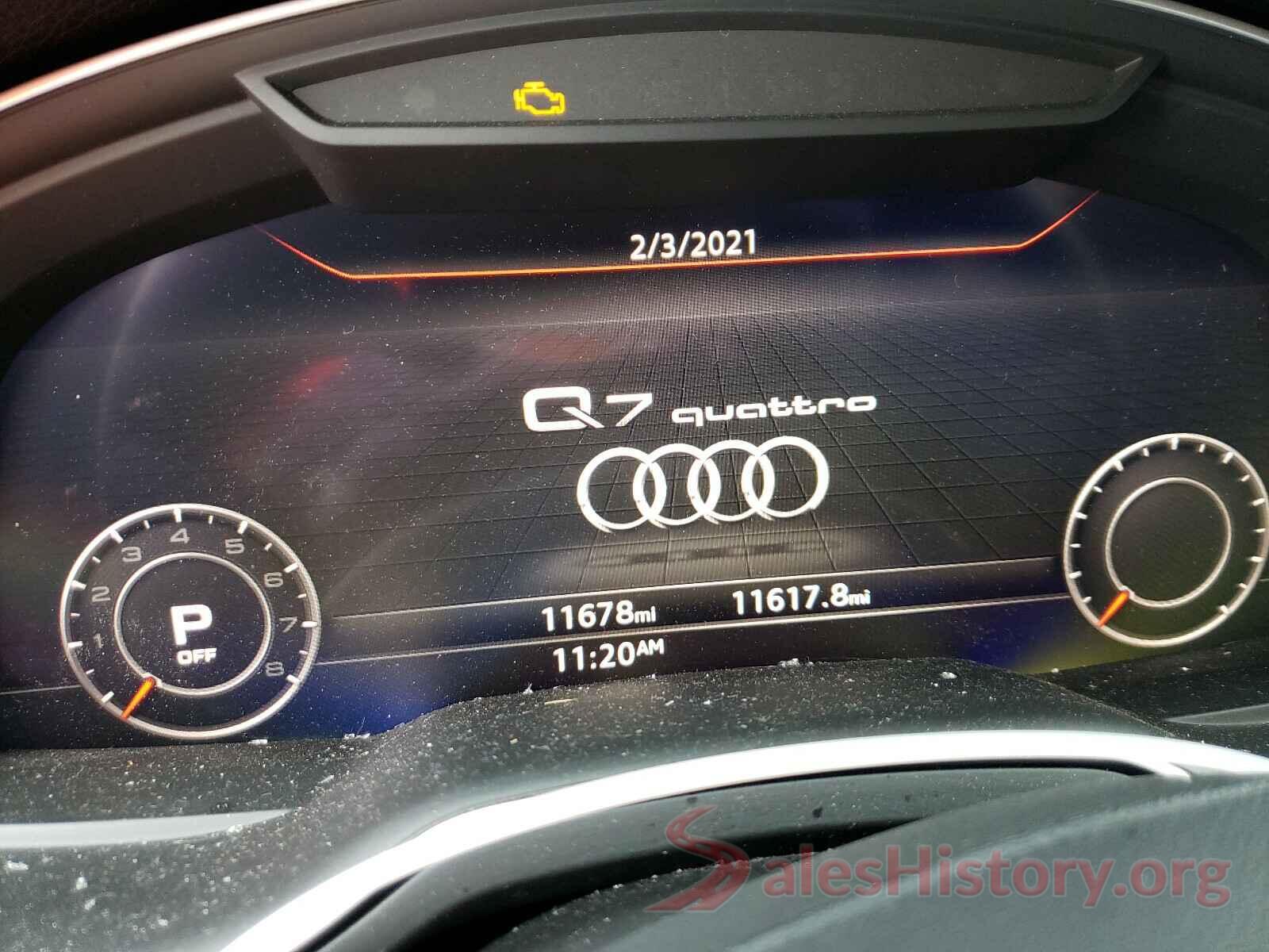 WA1VAAF7XKD015169 2019 AUDI Q7