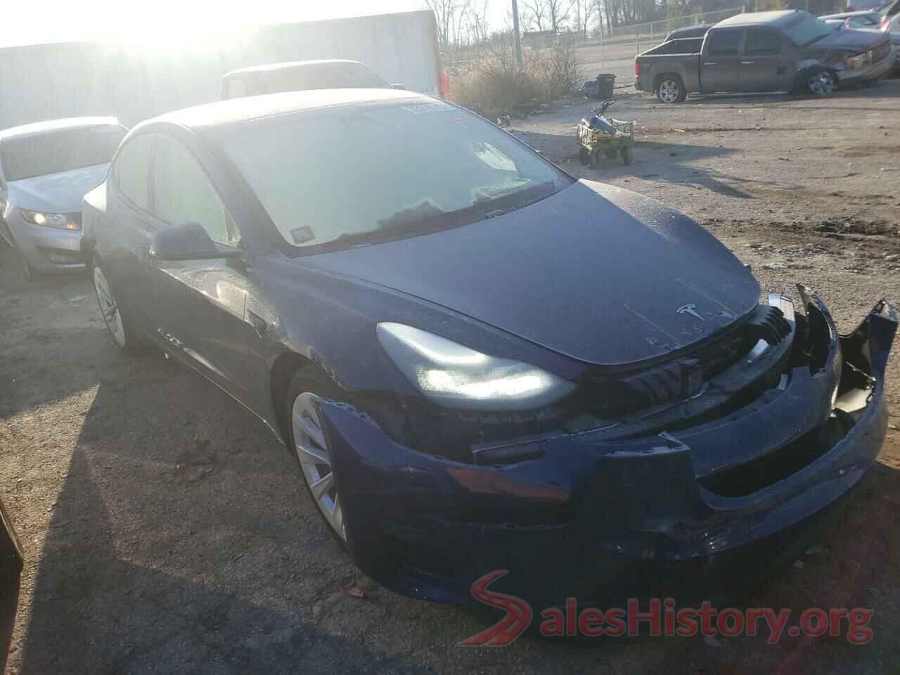 5YJ3E1EB0MF903268 2021 TESLA MODEL 3