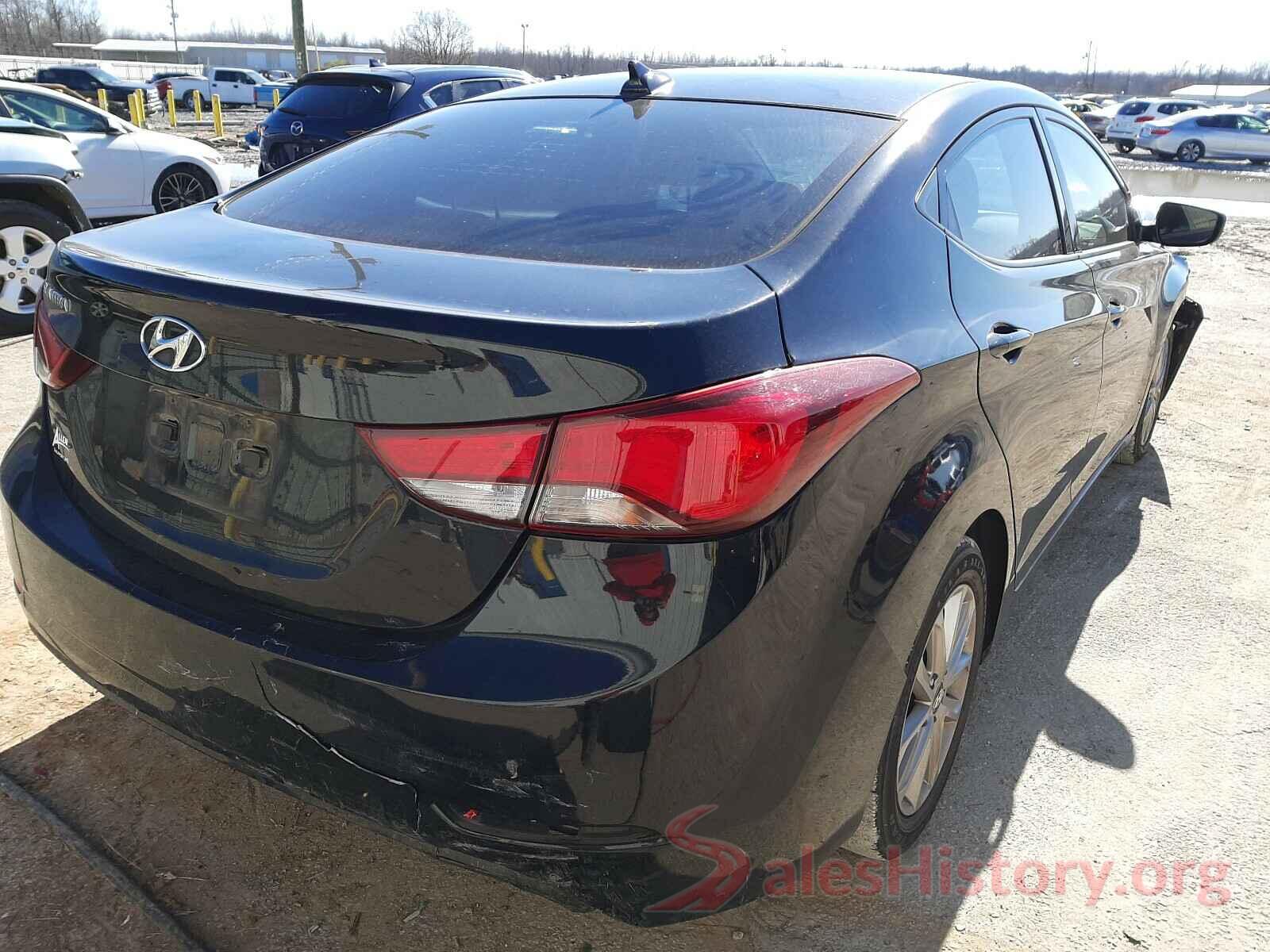 KMHDH4AE7GU541699 2016 HYUNDAI ELANTRA