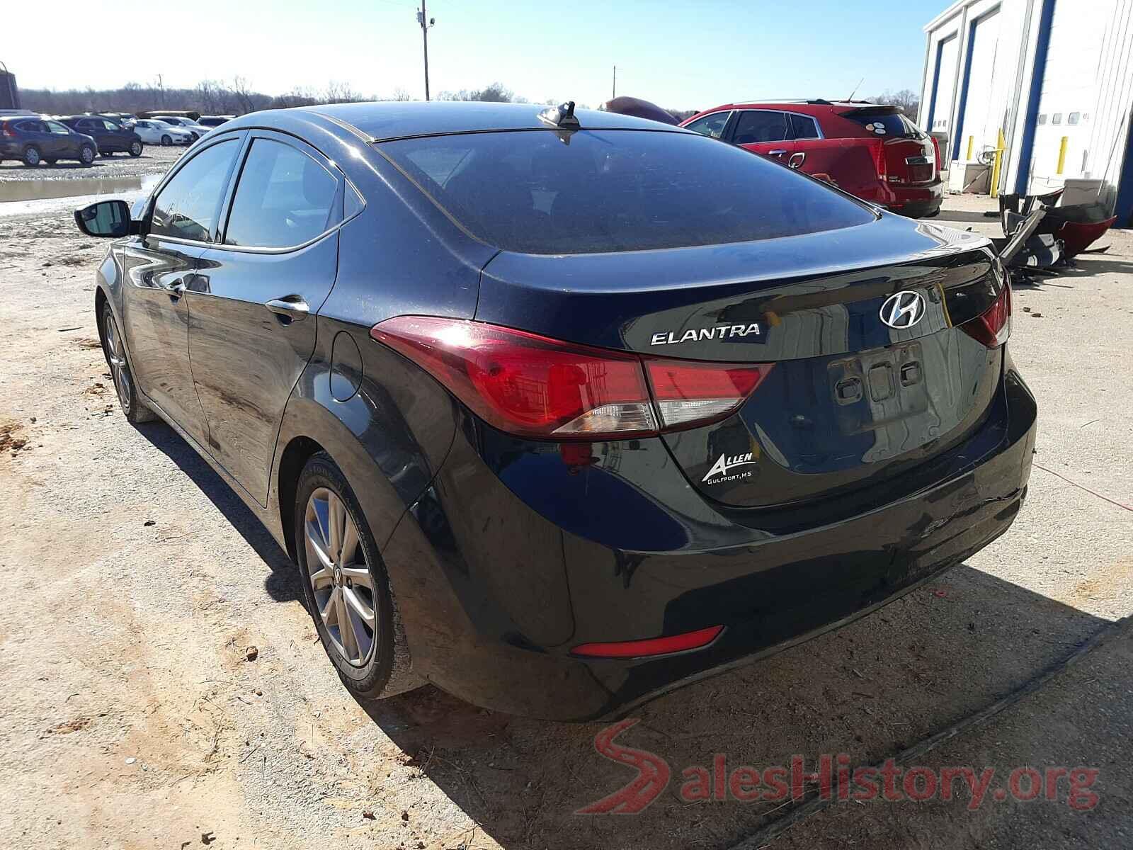 KMHDH4AE7GU541699 2016 HYUNDAI ELANTRA