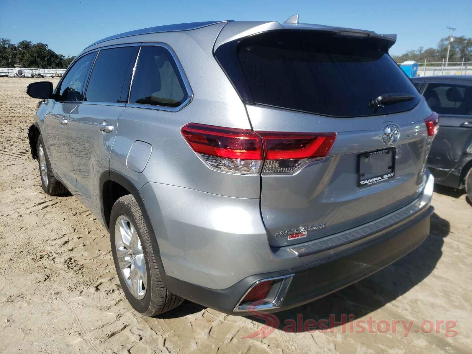 5TDYZRFH1KS334306 2019 TOYOTA HIGHLANDER