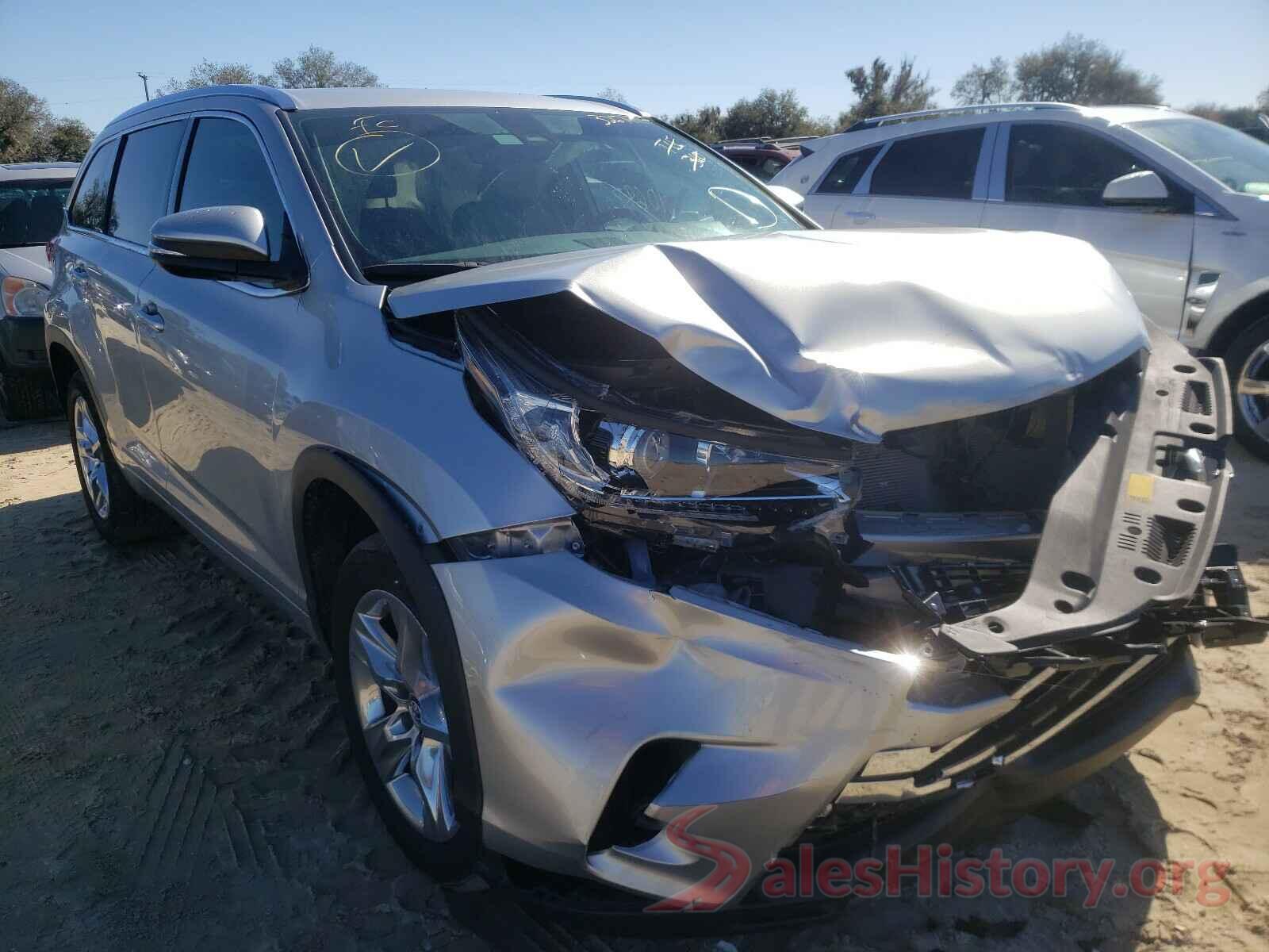 5TDYZRFH1KS334306 2019 TOYOTA HIGHLANDER