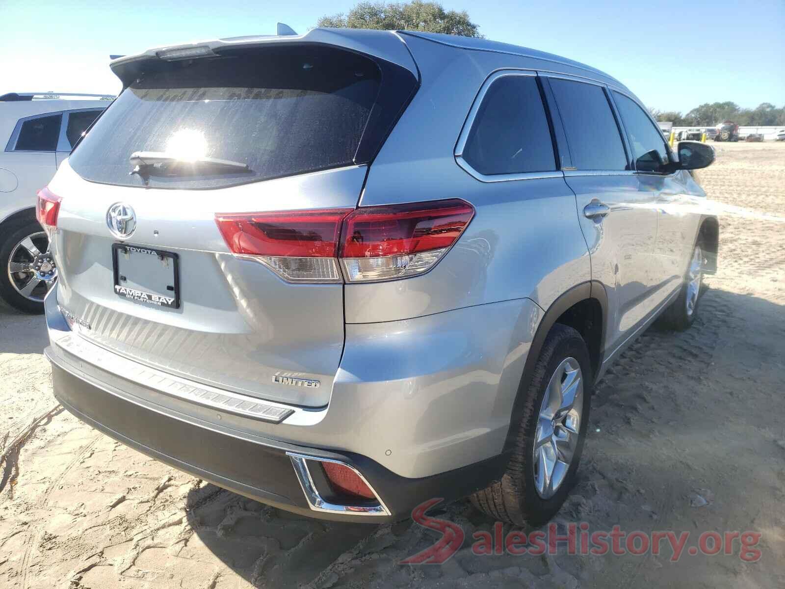 5TDYZRFH1KS334306 2019 TOYOTA HIGHLANDER