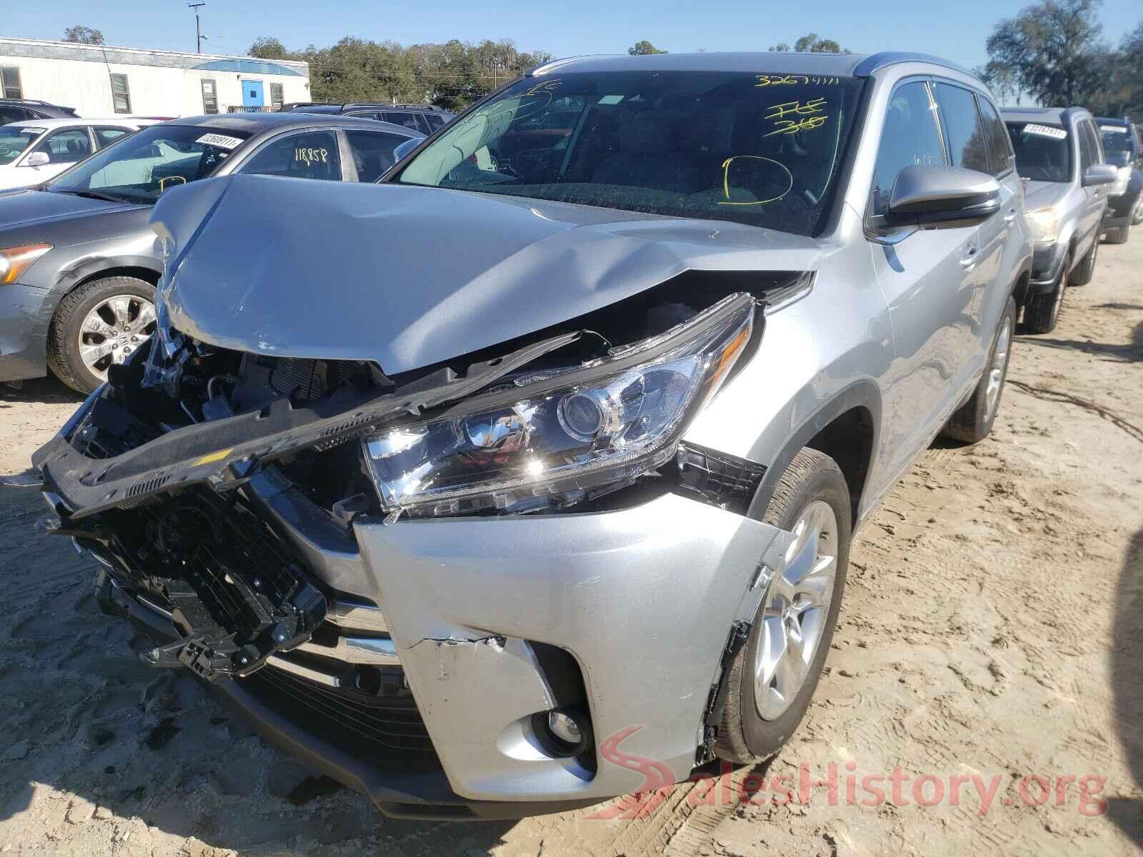 5TDYZRFH1KS334306 2019 TOYOTA HIGHLANDER