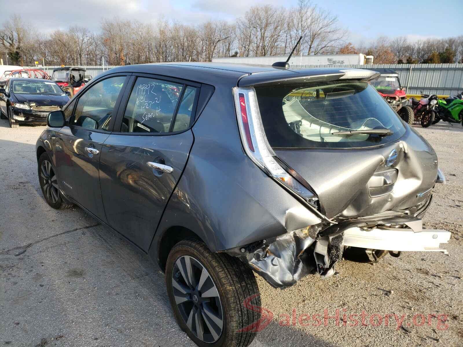 1N4BZ0CPXGC311778 2016 NISSAN LEAF