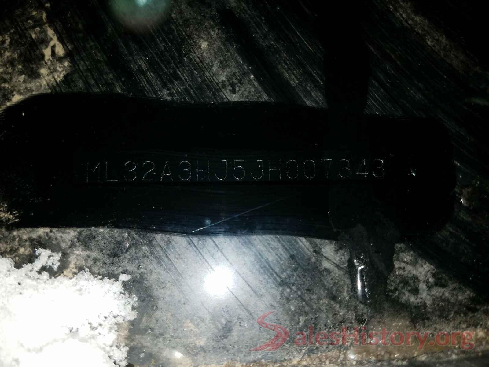 ML32A3HJ5JH007343 2018 MITSUBISHI MIRAGE