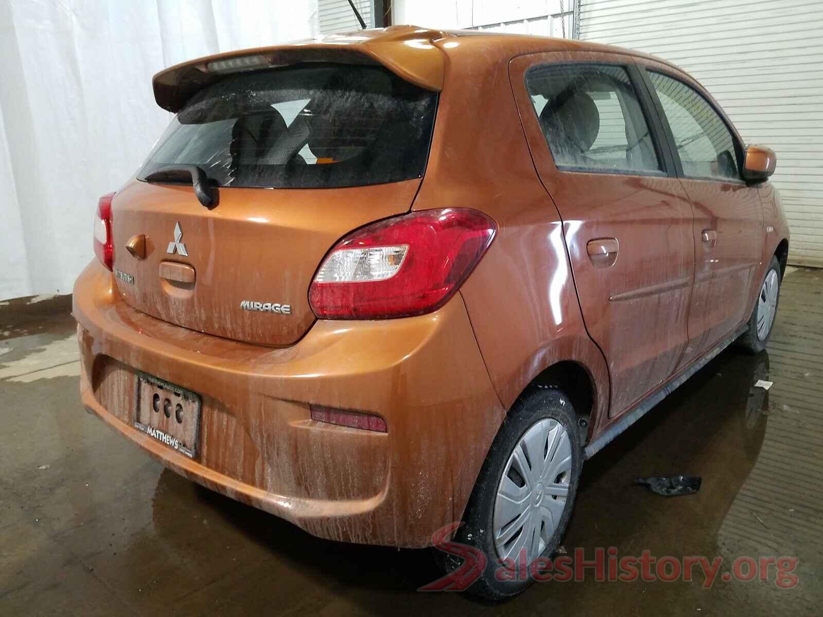 ML32A3HJ5JH007343 2018 MITSUBISHI MIRAGE