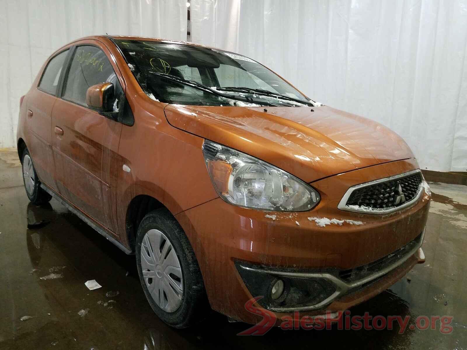 ML32A3HJ5JH007343 2018 MITSUBISHI MIRAGE