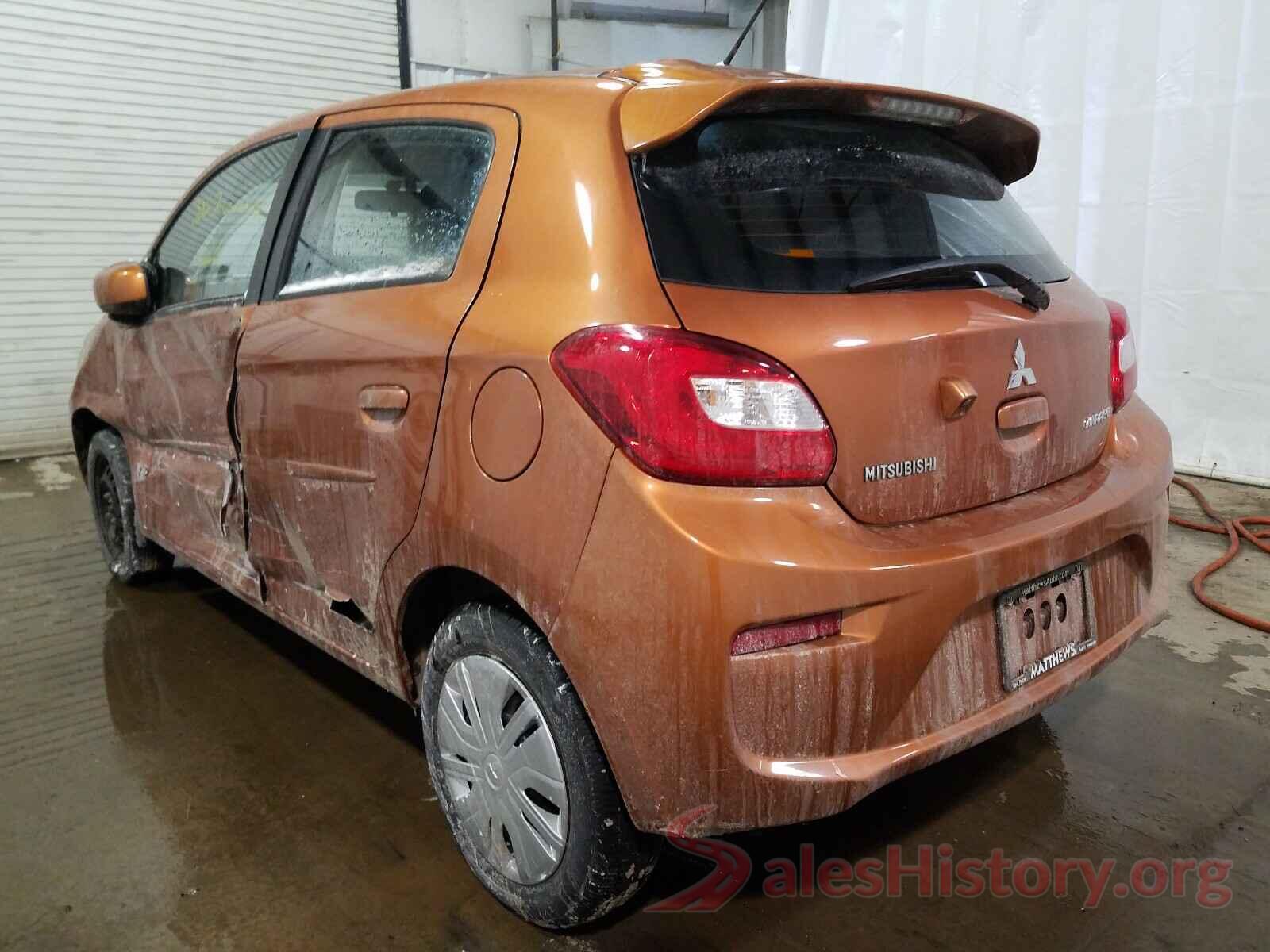 ML32A3HJ5JH007343 2018 MITSUBISHI MIRAGE