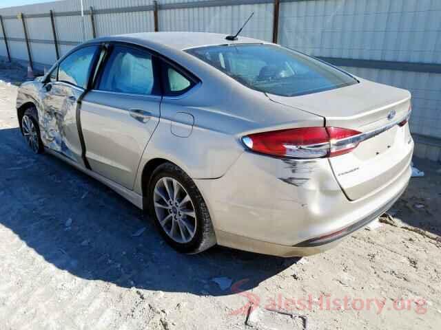 3FA6P0LU6HR317805 2017 FORD FUSION