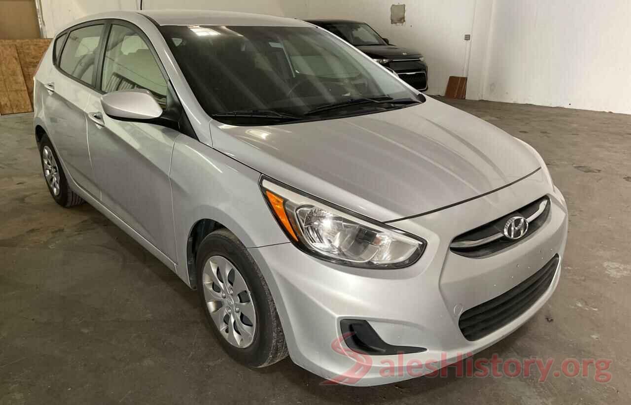 KMHCT5AE1HU342357 2017 HYUNDAI ACCENT