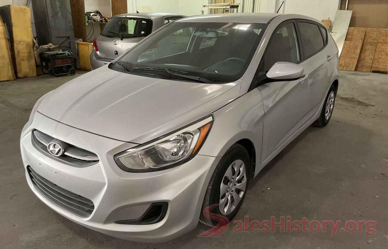 KMHCT5AE1HU342357 2017 HYUNDAI ACCENT