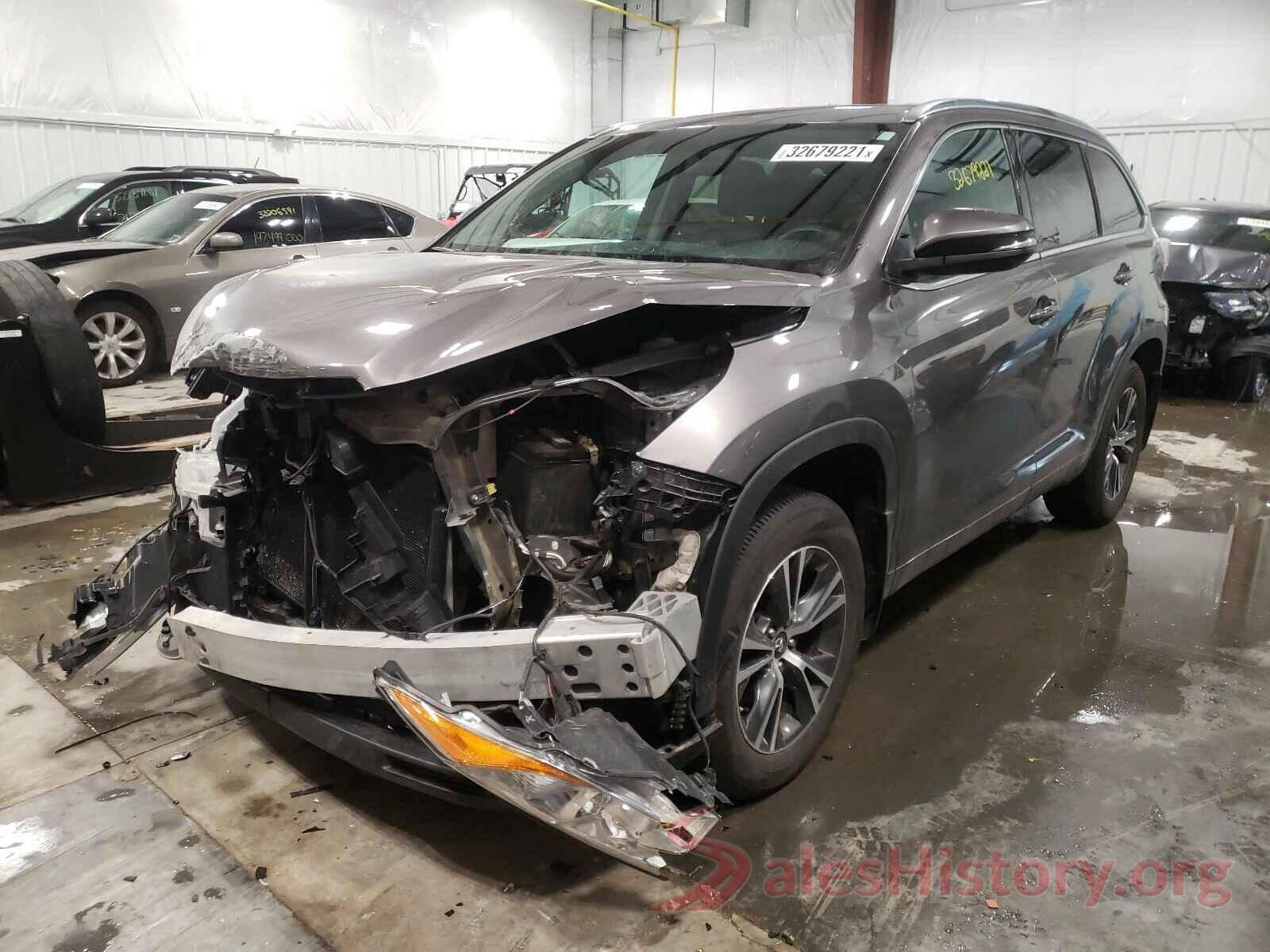 5TDJKRFH2GS322436 2016 TOYOTA HIGHLANDER