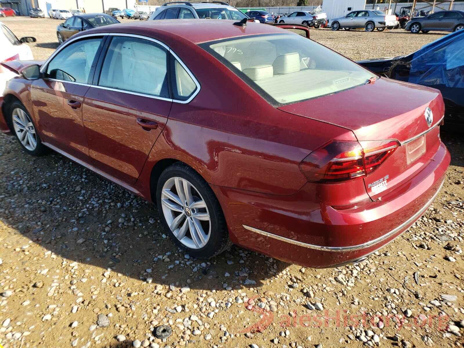 1VWBA7A39JC019909 2018 VOLKSWAGEN PASSAT