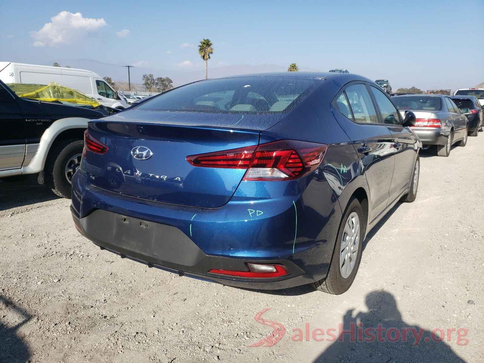 5NPD74LF0LH544882 2020 HYUNDAI ELANTRA