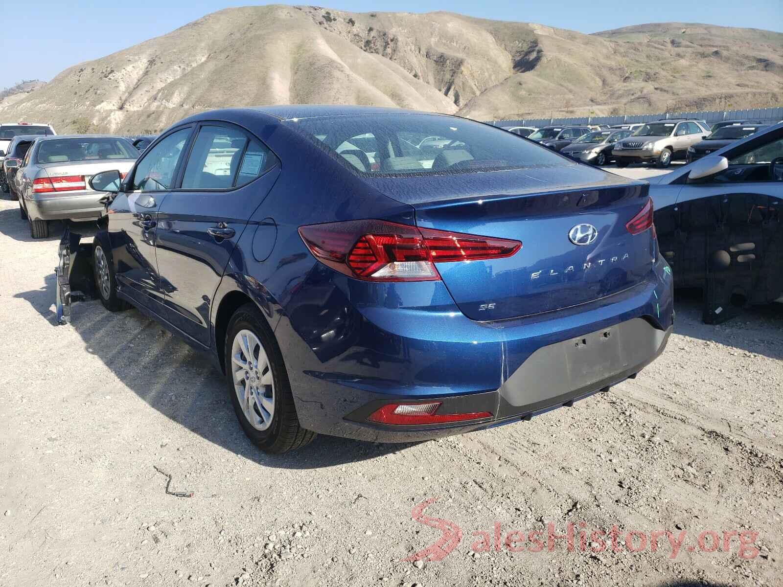 5NPD74LF0LH544882 2020 HYUNDAI ELANTRA