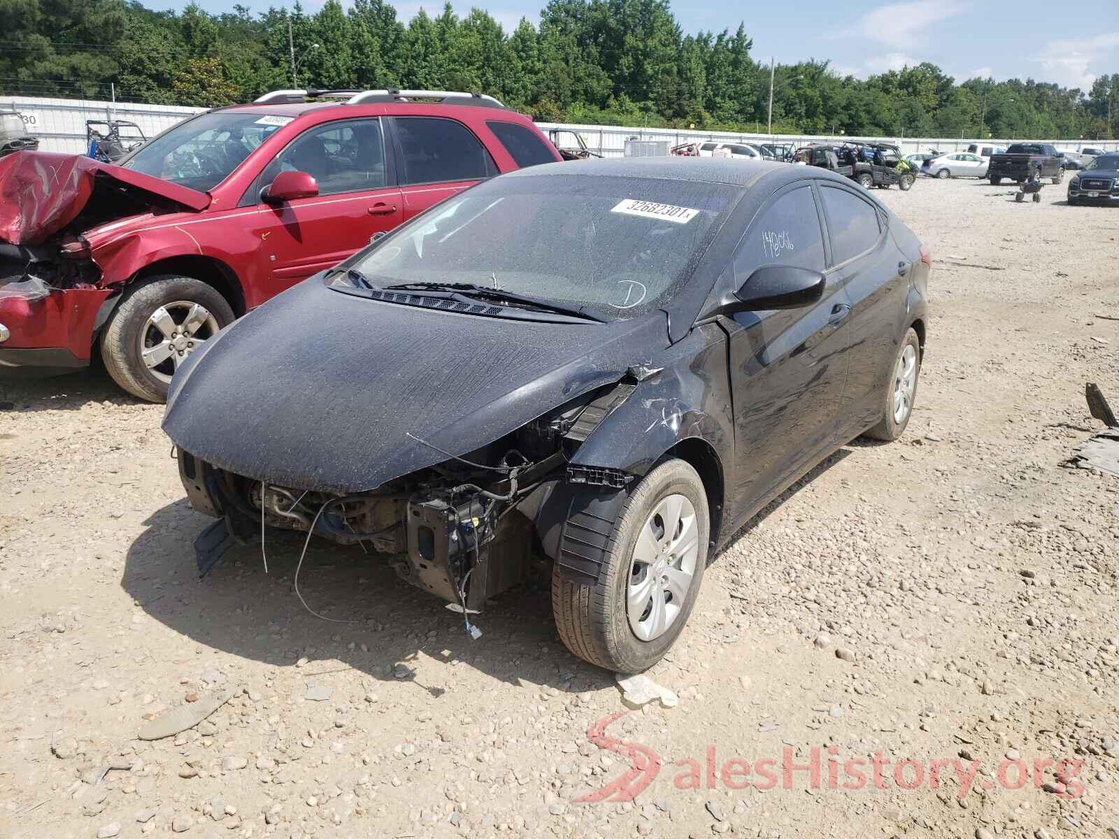 5NPDH4AE5GH742645 2016 HYUNDAI ELANTRA