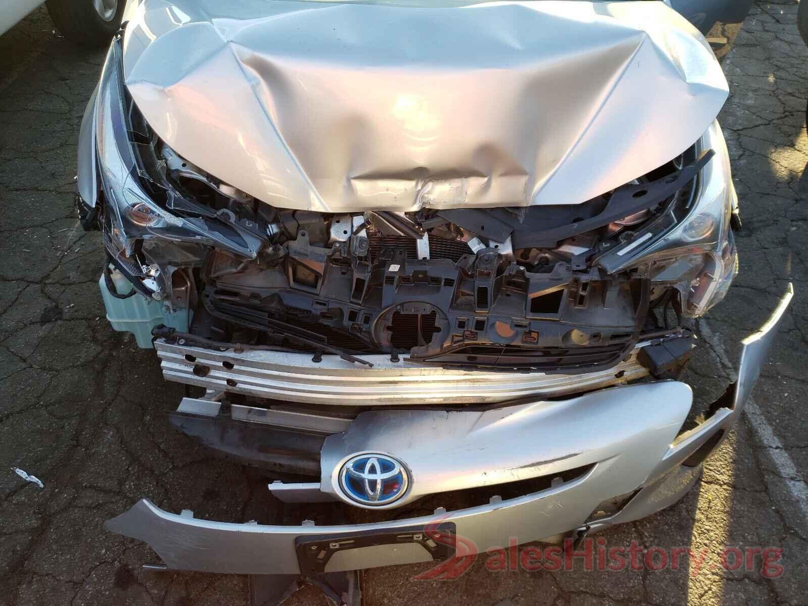 JTDKBRFU6G3500609 2016 TOYOTA PRIUS