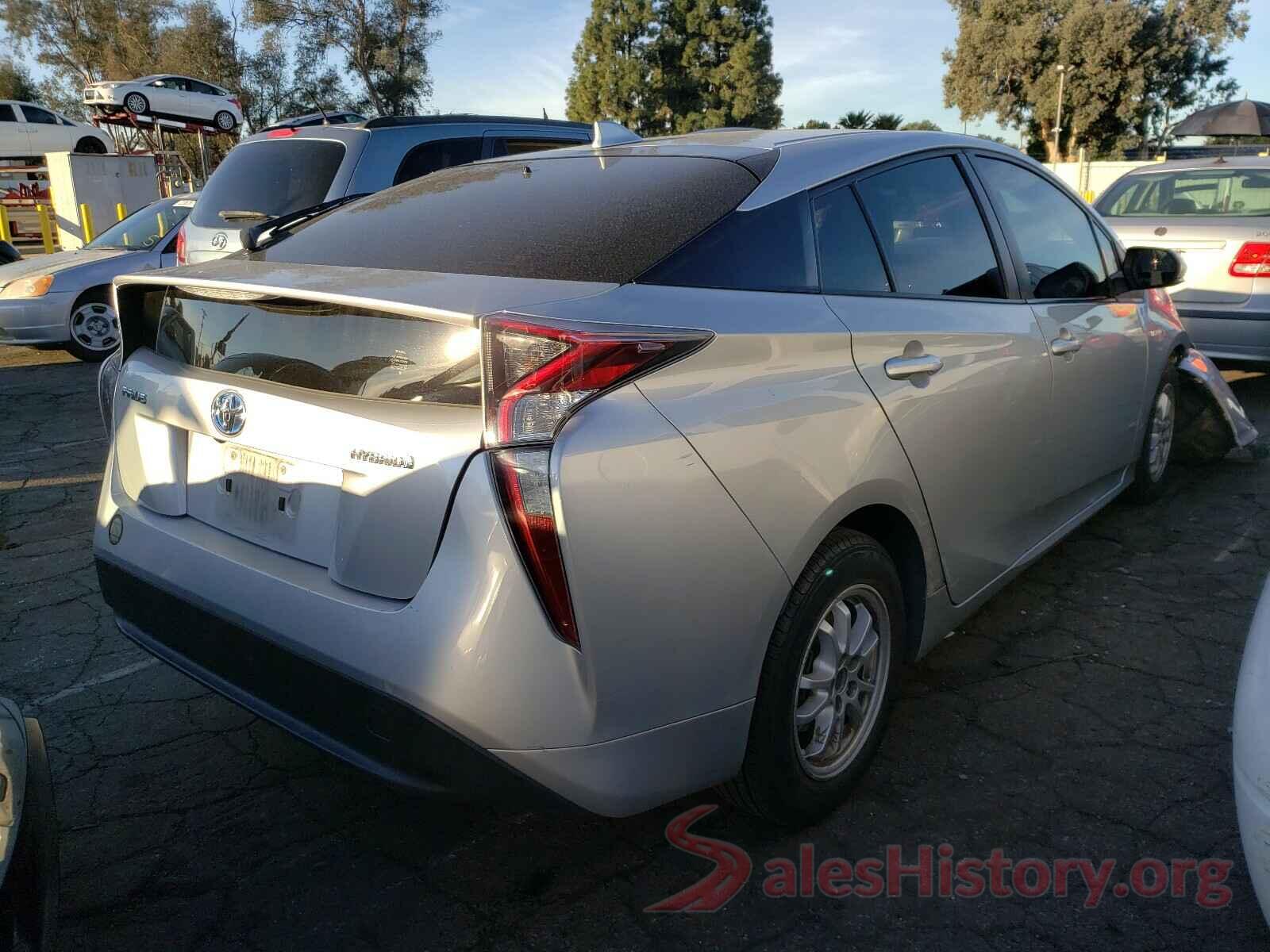 JTDKBRFU6G3500609 2016 TOYOTA PRIUS