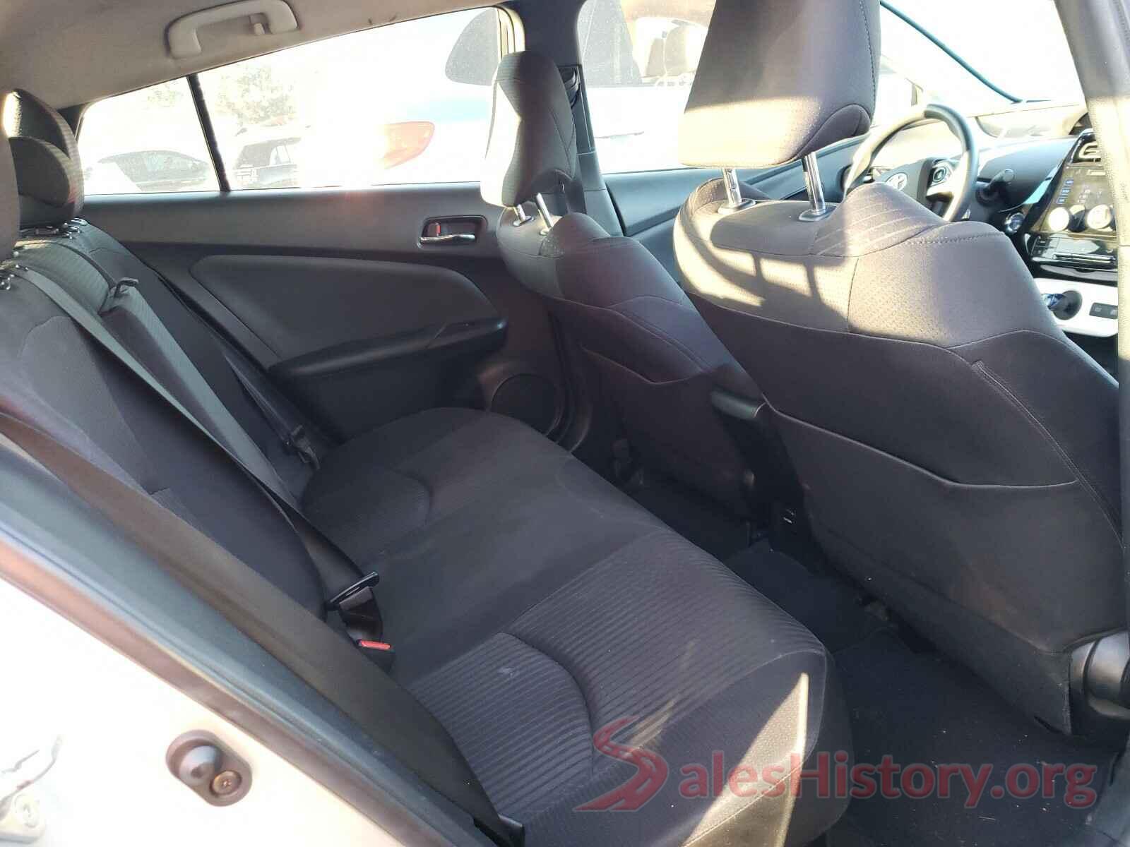 JTDKBRFU6G3500609 2016 TOYOTA PRIUS