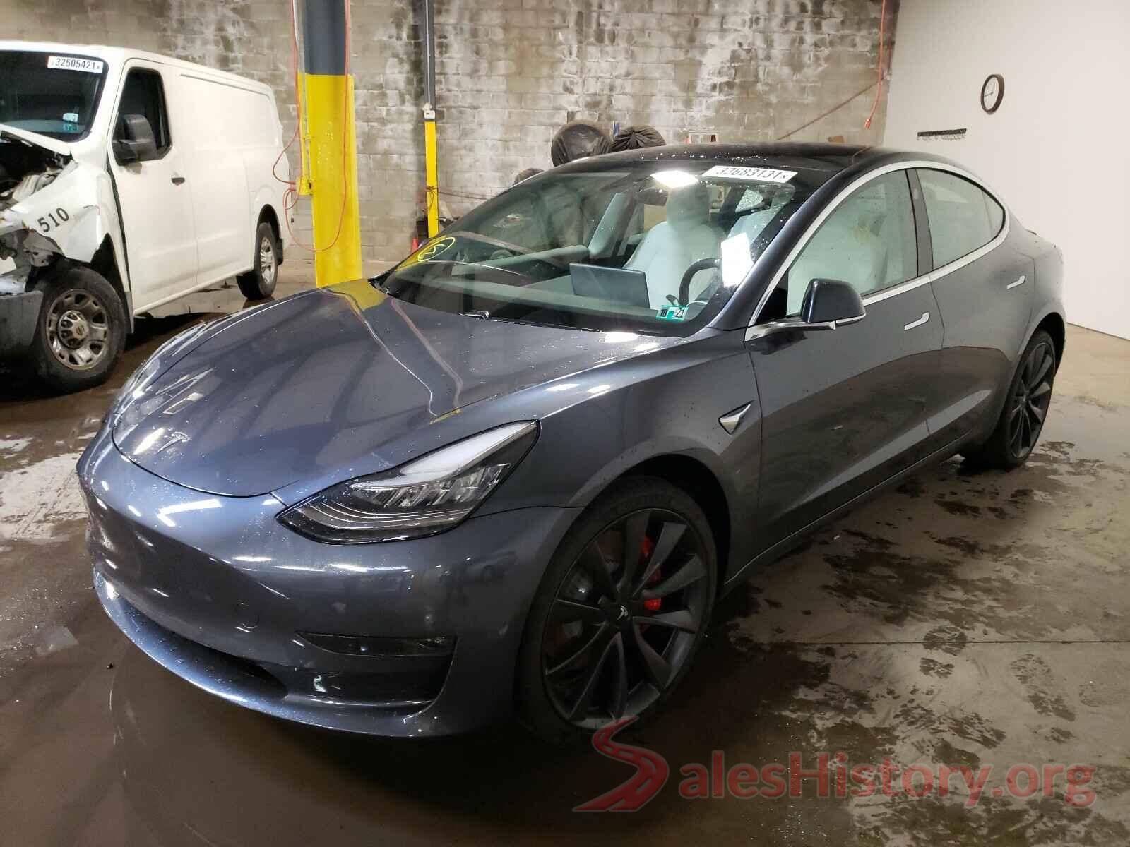 5YJ3E1EC7LF783413 2020 TESLA MODEL 3