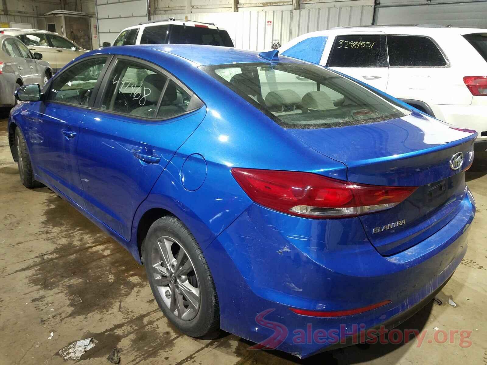 5NPD84LF4HH107570 2017 HYUNDAI ELANTRA