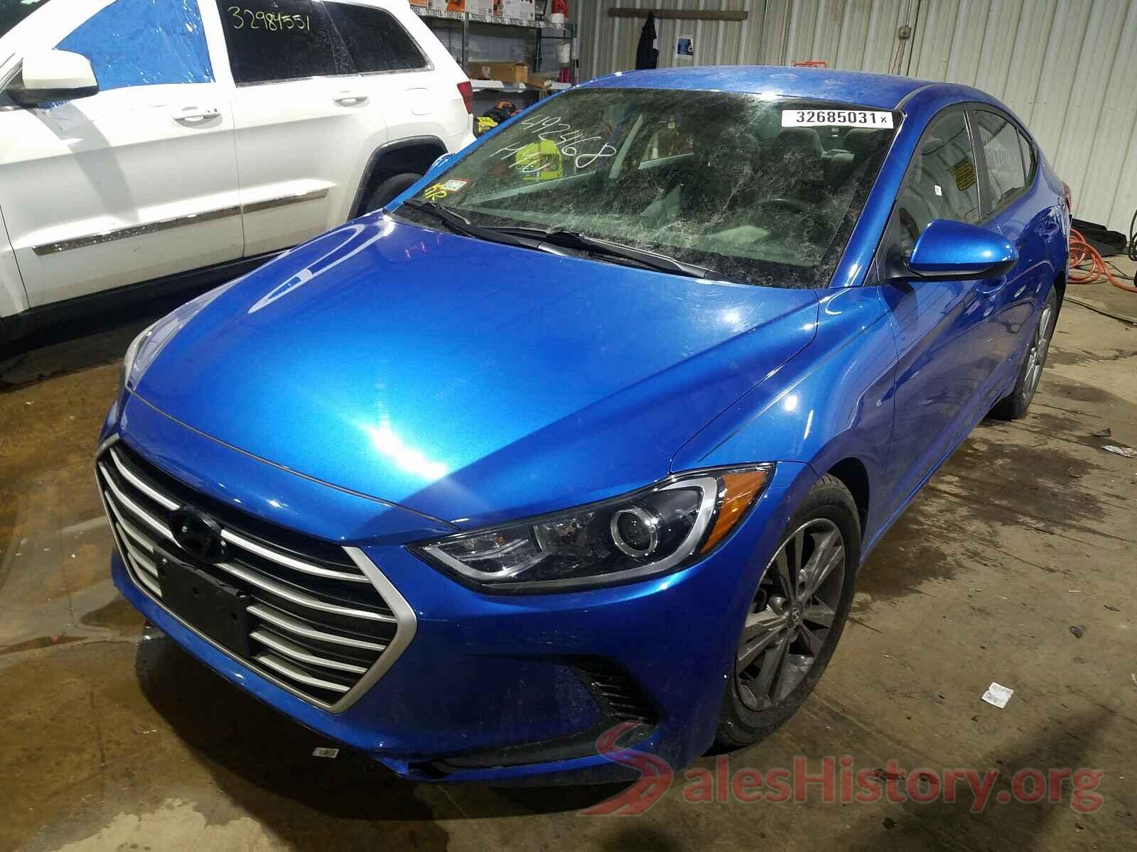 5NPD84LF4HH107570 2017 HYUNDAI ELANTRA