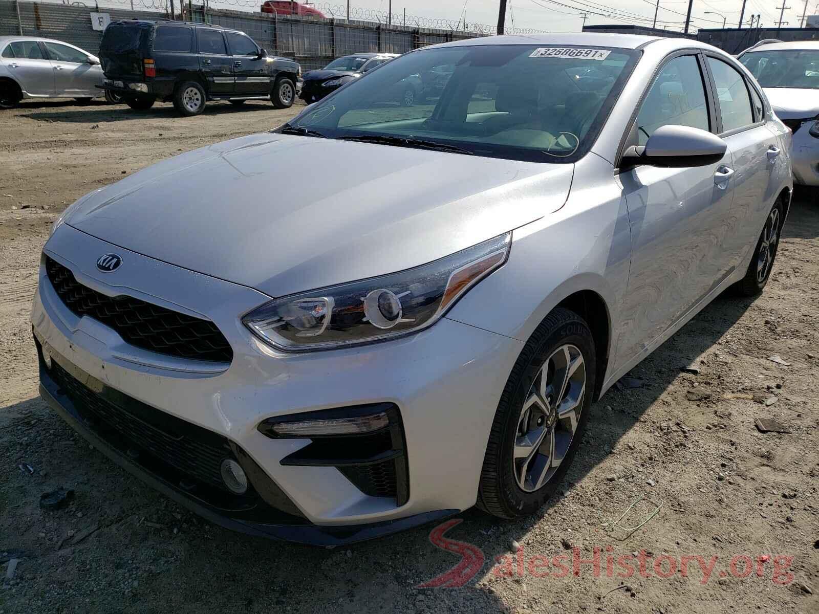 3KPF24AD2LE182955 2020 KIA FORTE