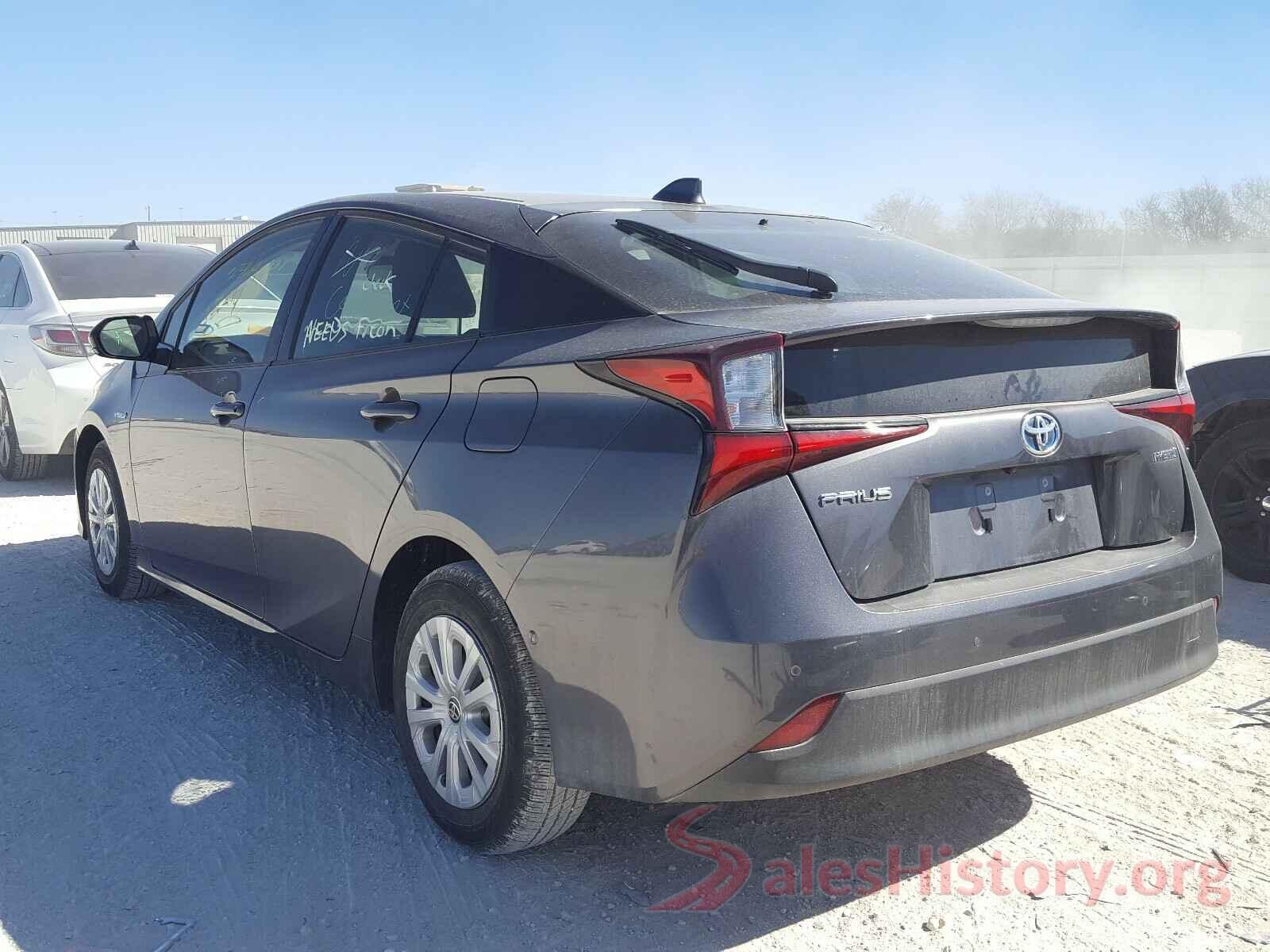 JTDKARFU9L3108513 2020 TOYOTA PRIUS