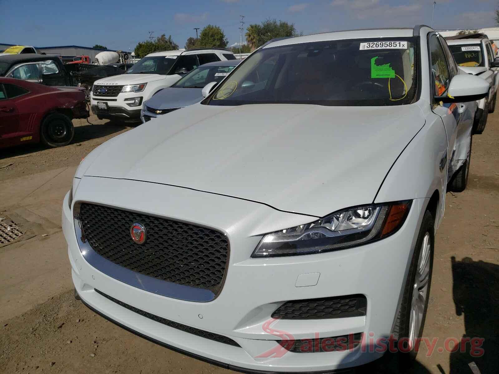 SADCN2EVXJA899139 2018 JAGUAR F-PACE