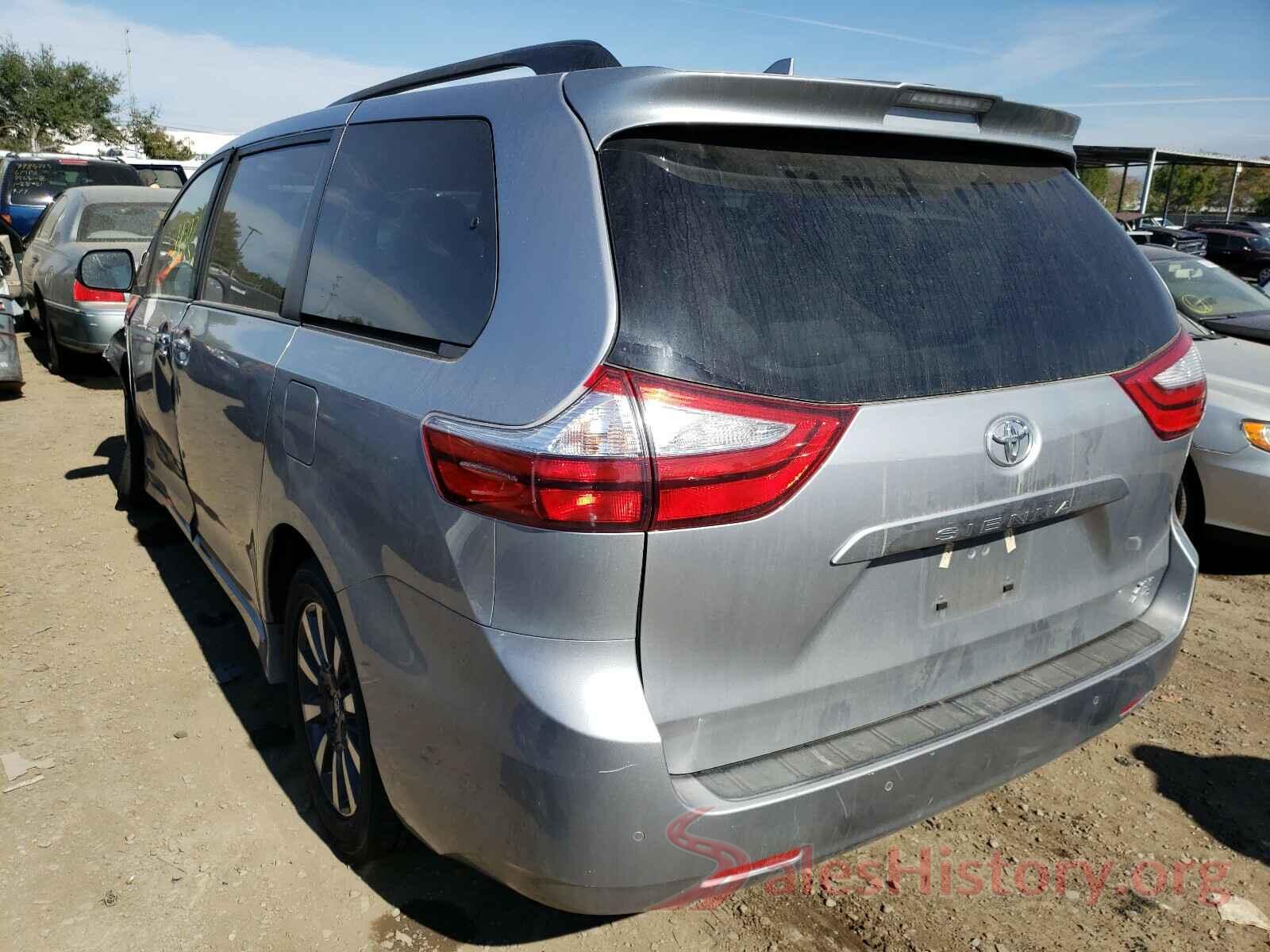 5TDDZ3DC2JS206349 2018 TOYOTA SIENNA