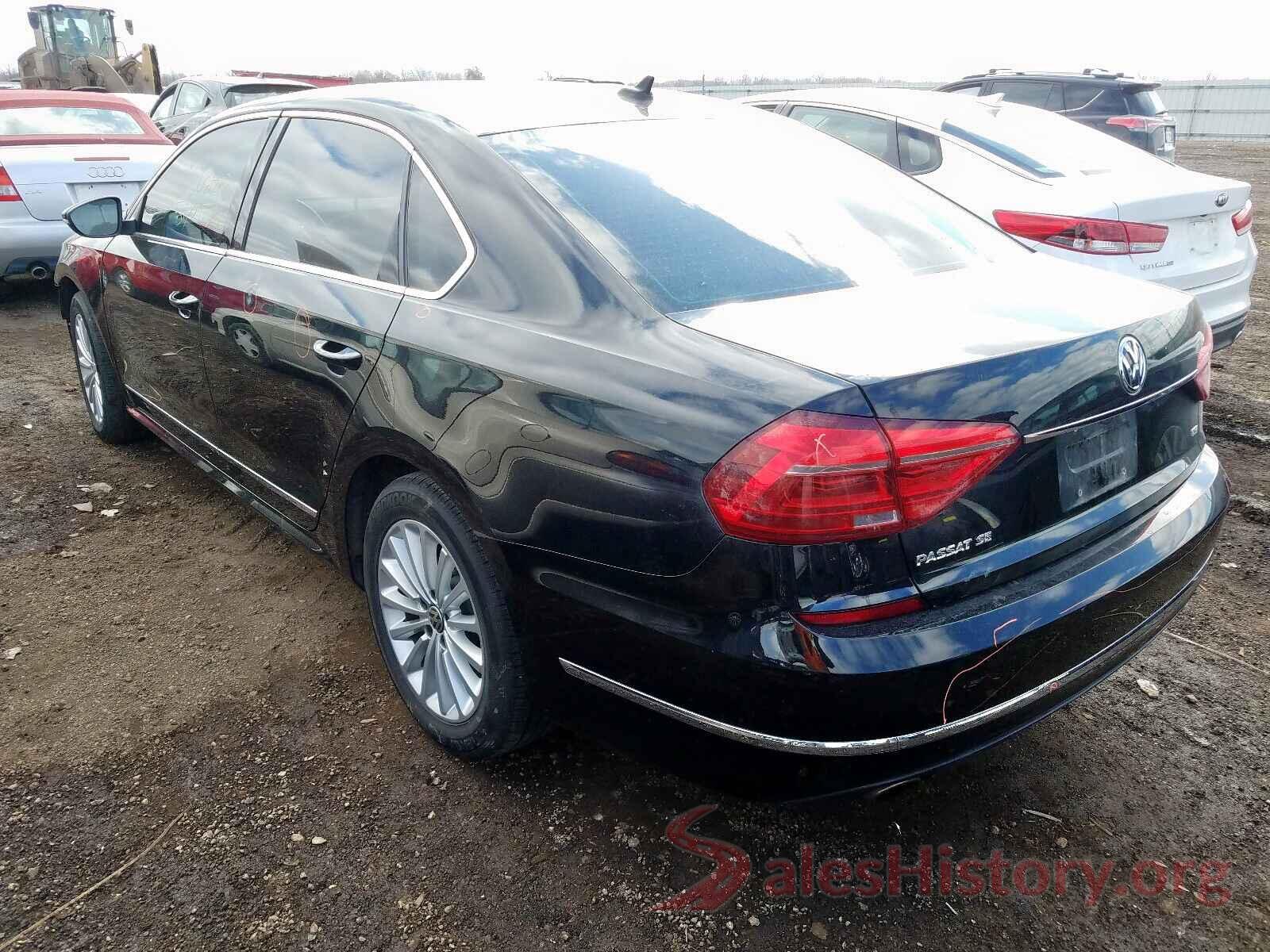 1VWBT7A33GC055193 2016 VOLKSWAGEN PASSAT