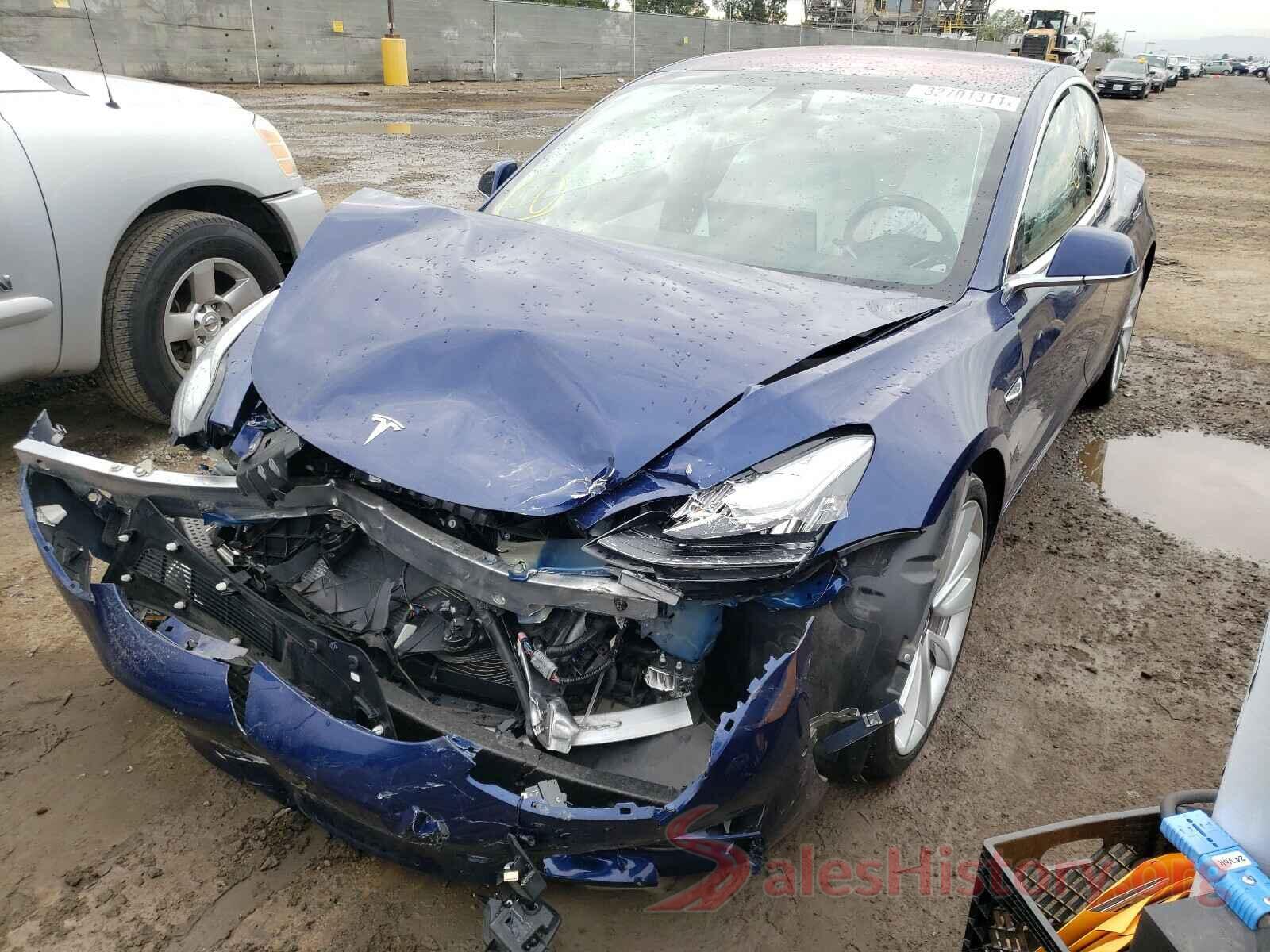 5YJ3E1EB7JF080964 2018 TESLA MODEL 3