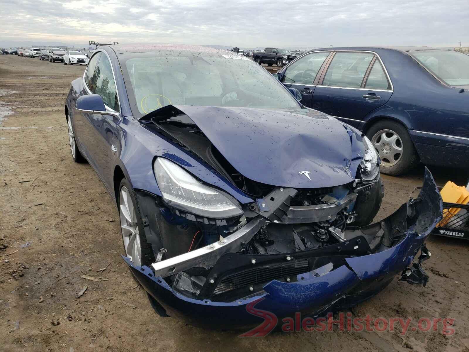 5YJ3E1EB7JF080964 2018 TESLA MODEL 3